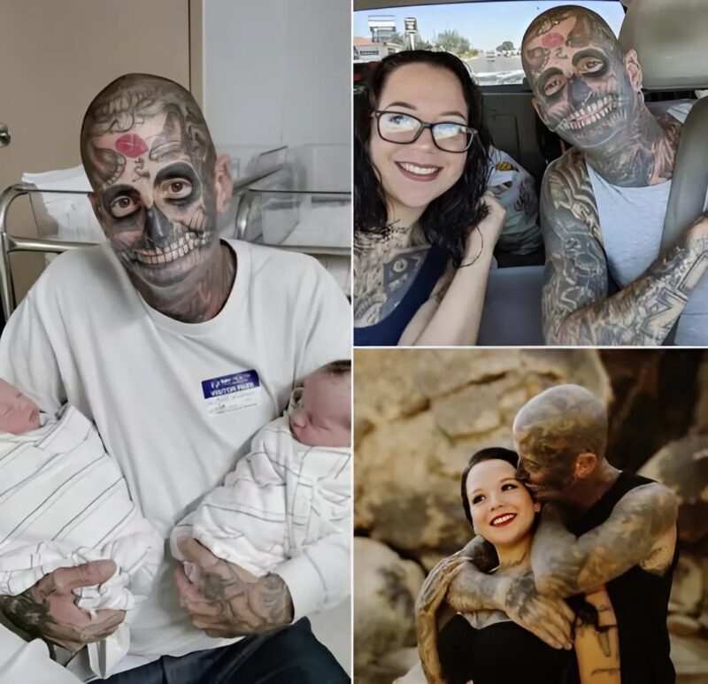 Pięćdziesięciojednoletni Tatuś z Ponad Dwustoma Tatuażami Porównywany do Potwora