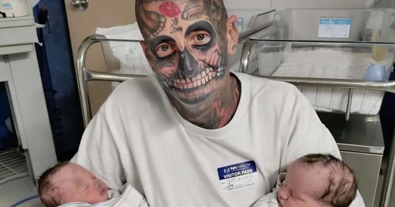 Pięćdziesięciojednoletni Tatuś z Ponad Dwustoma Tatuażami Porównywany do Potwora