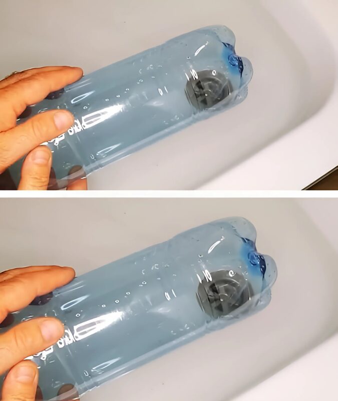 Prawie zalałem moją łazienkę... aż wypróbowałem ten zaskakujący trik z plastikową butelką