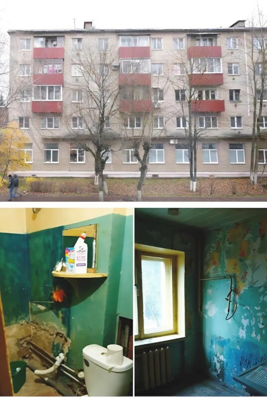 Kupiła zrujnowaną kawalerkę i przekształciła ją w przepiękne dwupokojowe mieszkanie – oto jak to zrobiła