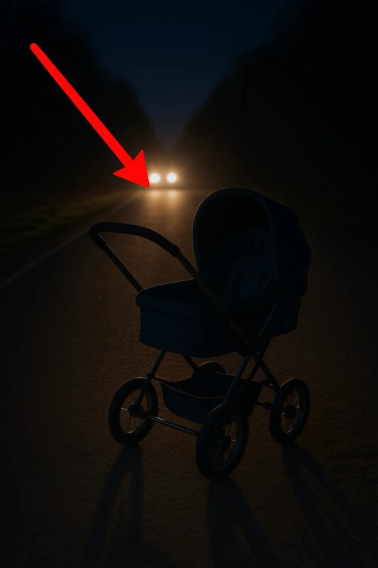 Jeśli jedziesz nocą odosobnioną drogą i zobaczysz porzucony wózek dziecięcy, nigdy nie wysiadaj z samochodu: Oto dlaczego